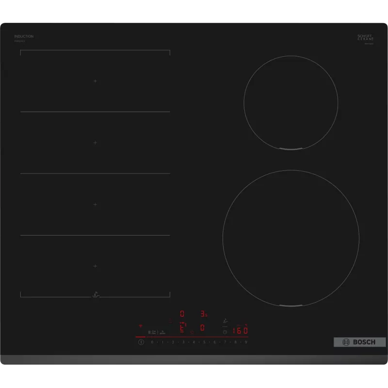 Kontrolsat - Bosch Induction Hob - 4 Zones - Black - PIX631HC1E Kontrolsat - Bosch Induction Hob - 4 Zones - Black - PIX631HC1E