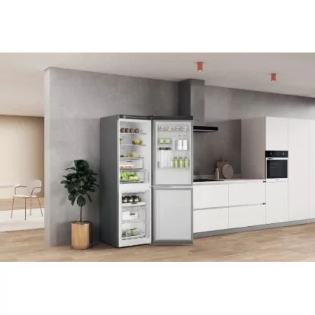 Kontrolsat - Whirlpool W7X84TOX Fridge Freezer (335L - Class C - Inox) Kontrolsat - Whirlpool W7X84TOX Fridge Freezer (335L - Class C - Inox)