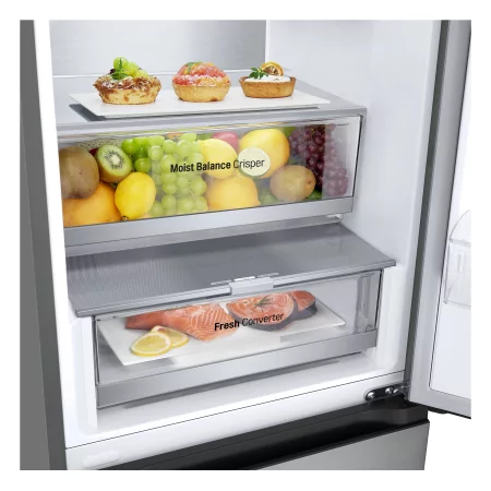 Kontrolsat - LG GBV5150DPY Fridge Freezer (344L - Class D - Prime Silver)
