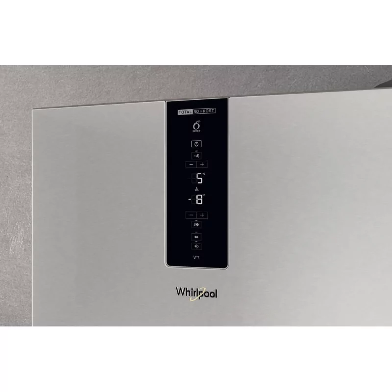 Kontrolsat - Whirlpool W7X94TSX Fridge Freezer (367L - Class C - Inox)