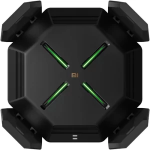 Kontrolsat - Xiaomi AX9000 Router - Wi-Fi 6 - Black - DVB4304GL