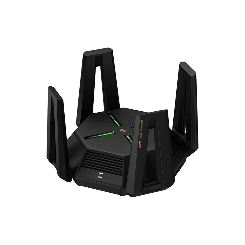 Kontrolsat - Xiaomi AX9000 Router - Wi-Fi 6 - Black - DVB4304GL