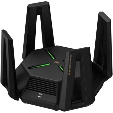 Kontrolsat - Xiaomi AX9000 Router - Wi-Fi 6 - Black - DVB4304GL