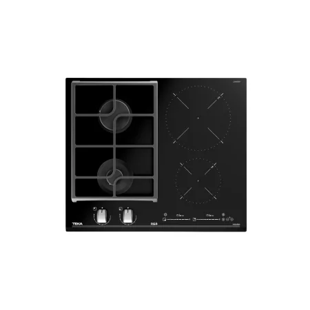 Kontrolsat - Placa Encastrar Mista (Indução Gás) Teka - 4 Zonas - JZC64322ABN Kontrolsat - Placa Encastrar Mista (Indução Gás) Teka - 4 Zonas - JZC64322ABN