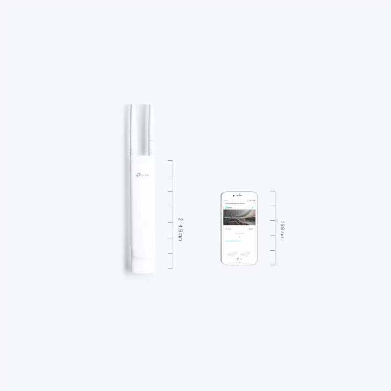 Kontrolsat - Access Point / Outdoor Access Point TP-Link Omada - EAP113-Outdoor - 300Mbps / PoE / 2.4Ghz