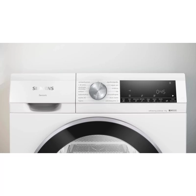 Kontrolsat - Siemens Tumble Dryer - 9kg - Heat Pump - White - WQ45G2D0ES
