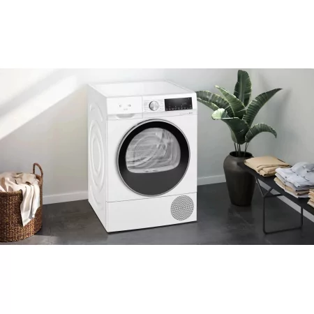 Kontrolsat - Siemens Tumble Dryer - 9kg - Heat Pump - White - WQ45G2D0ES Kontrolsat - Siemens Tumble Dryer - 9kg - Heat Pump - White - WQ45G2D0ES
