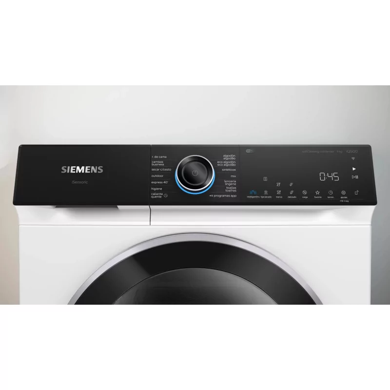 Kontrolsat - Máquina de Secar Roupa Siemens - 9 Kg - Bomba de Calor - Branca - WQ45H2A0ES