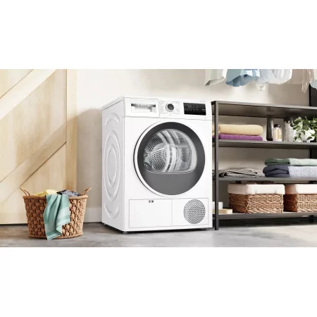 Kontrolsat - Máquina de Secar Roupa Bosch - 8Kg - Bomba de Calor - Branca - WTR-83200-ES