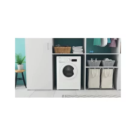 Kontrolsat - Máquina Lavar Roupa Indesit EWE81284W (8kg - 1200rpm - Classe C) Kontrolsat - Máquina Lavar Roupa Indesit EWE81284W (8kg - 1200rpm - Classe C)
