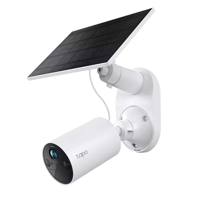 Kontrolsat - Câmara de Segurança com Painel Solar TP-Link Tapo TC82 KIT - ( 3MP / Alarme / IP65 / Wi-Fi / Até 512GB )