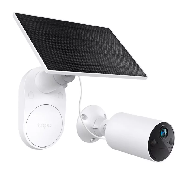 Kontrolsat - Câmara de Segurança com Painel Solar TP-Link Tapo TC82 KIT - ( 3MP / Alarme / IP65 / Wi-Fi / Até 512GB )