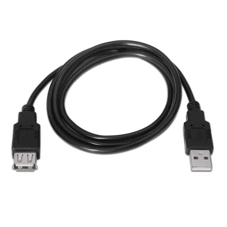 Kontrolsat - Cabo Extensor USB(A) Para USB(A) Aisens - ( 1M - USB 2.0 - Preto) Kontrolsat - Cabo Extensor USB(A) Para USB(A) Aisens - ( 1M - USB 2.0 - Preto)