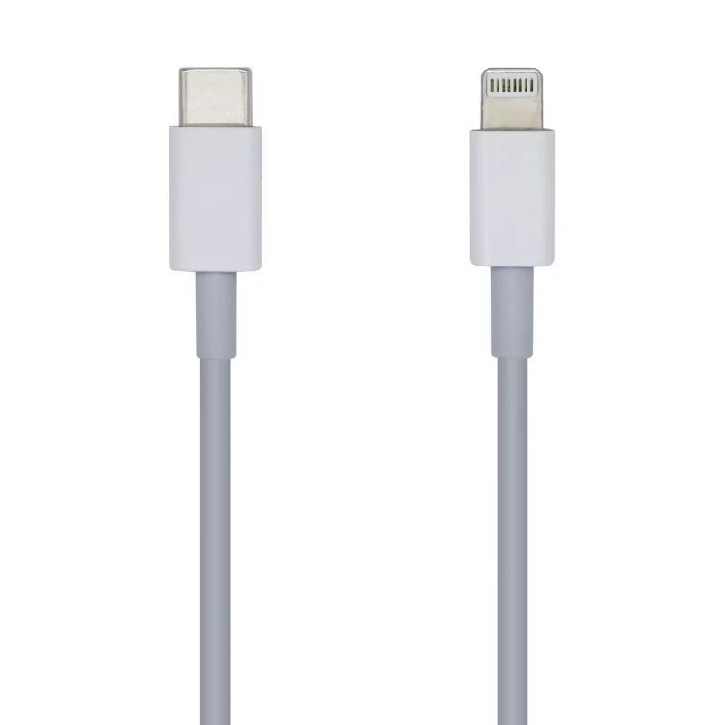 Kontrolsat - Cabo LIGHTNING para USB-C AISENS - 2M - Branco - A102-0443 Kontrolsat - Cabo LIGHTNING para USB-C AISENS - 2M - Branco - A102-0443