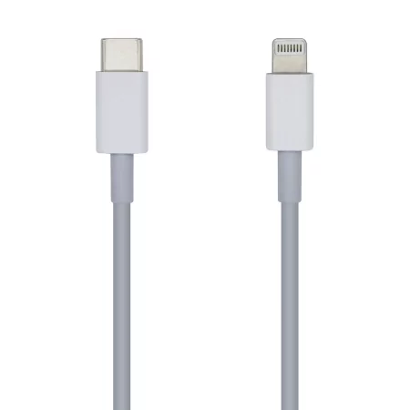 Kontrolsat - Cabo LIGHTNING para USB-C AISENS - 2M - Branco - A102-0443 Kontrolsat - Cabo LIGHTNING para USB-C AISENS - 2M - Branco - A102-0443