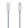 Cabo LIGHTNING para USB-C AISENS - 2M - Branco - A102-0443