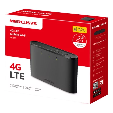 Kontrolsat - Router Mercusys - (N150 - Single-Band - WiFi 4 - 4G LTE) - MT110 Kontrolsat - Router Mercusys - (N150 - Single-Band - WiFi 4 - 4G LTE) - MT110