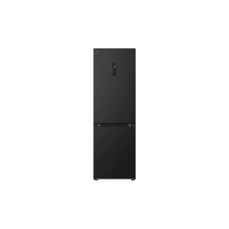 Kontrolsat - LG GBV5150DEP Fridge Freezer (344L - Class D - Matte Black) Kontrolsat - LG GBV5150DEP Fridge Freezer (344L - Class D - Matte Black)