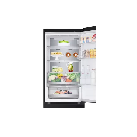 Kontrolsat - LG GBV5150DEP Fridge Freezer (344L - Class D - Matte Black) Kontrolsat - LG GBV5150DEP Fridge Freezer (344L - Class D - Matte Black)