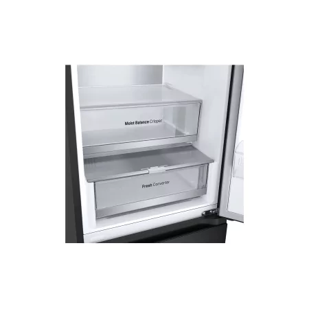 Kontrolsat - LG GBV5150DEP Fridge Freezer (344L - Class D - Matte Black) Kontrolsat - LG GBV5150DEP Fridge Freezer (344L - Class D - Matte Black)