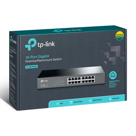 Kontrolsat - Switch Gigabit de 16 portas 10/100/1000