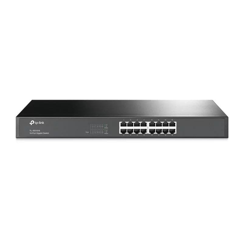 Kontrolsat - Switch de Rack 19" TP-Link 16 portas Gigabit - TL-SG1016