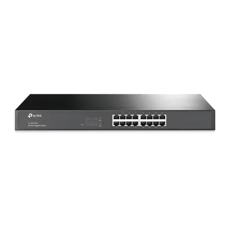 Kontrolsat - 19" Rack Switch - TP-Link 16 Gigabit ports - TL-SG1016