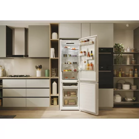 Kontrolsat - Candy CNCQ2T518EW Fridge Freezer (279L - Class E - White) Kontrolsat - Candy CNCQ2T518EW Fridge Freezer (279L - Class E - White)
