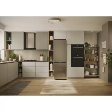Kontrolsat - Candy CNCQ2T518EX Fridge Freezer (279L - Class E - Inox) Kontrolsat - Candy CNCQ2T518EX Fridge Freezer (279L - Class E - Inox)