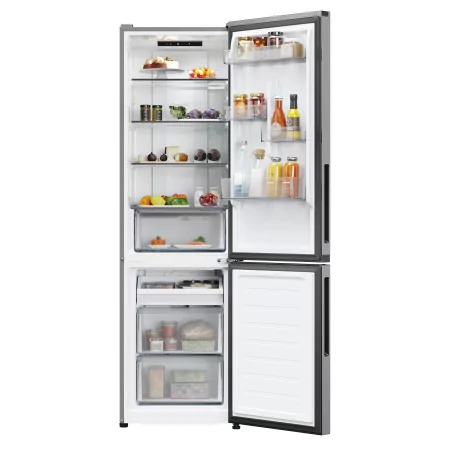 Kontrolsat - Candy CNCQ2T518EX Fridge Freezer (279L - Class E - Inox) Kontrolsat - Candy CNCQ2T518EX Fridge Freezer (279L - Class E - Inox)
