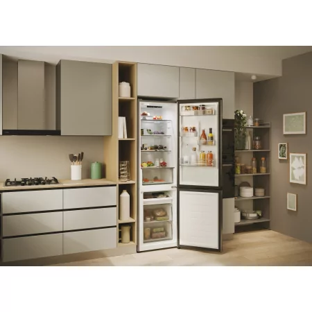 Kontrolsat - Candy CNCQ2T518EX Fridge Freezer (279L - Class E - Inox) Kontrolsat - Candy CNCQ2T518EX Fridge Freezer (279L - Class E - Inox)