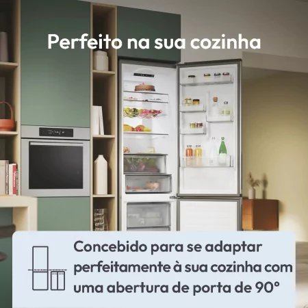 Kontrolsat - Candy CNCQ2T518EX Fridge Freezer (279L - Class E - Inox) Kontrolsat - Candy CNCQ2T518EX Fridge Freezer (279L - Class E - Inox)