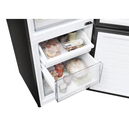Kontrolsat - Candy CNCQ2T518EB Fridge Freezer (279L - Class E - Black) Kontrolsat - Candy CNCQ2T518EB Fridge Freezer (279L - Class E - Black)