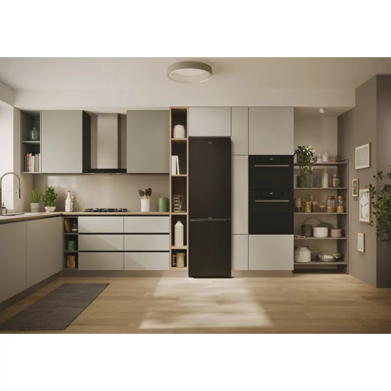 Kontrolsat - Candy CNCQ2T518EB Fridge Freezer (279L - Class E - Black)