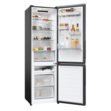 Kontrolsat - Candy CNCQ2T518EB Fridge Freezer (279L - Class E - Black) Kontrolsat - Candy CNCQ2T518EB Fridge Freezer (279L - Class E - Black)