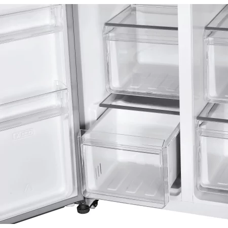 Kontrolsat - Candy CHSBSO-6174XWD American Fridge Freezer (529L - Class E - Inox) Kontrolsat - Candy CHSBSO-6174XWD American Fridge Freezer (529L - Class E - Inox)