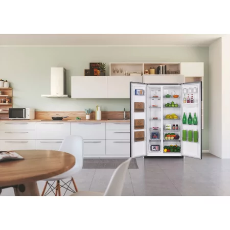 Kontrolsat - Candy CHSBSO-6174XWD American Fridge Freezer (529L - Class E - Inox) Kontrolsat - Candy CHSBSO-6174XWD American Fridge Freezer (529L - Class E - Inox)