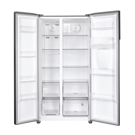 Kontrolsat - Candy CHSBSO-6174XWD American Fridge Freezer (529L - Class E - Inox) Kontrolsat - Candy CHSBSO-6174XWD American Fridge Freezer (529L - Class E - Inox)