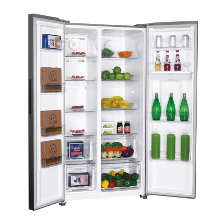 Kontrolsat - Candy CHSBSO-6174XWD American Fridge Freezer (529L - Class E - Inox) Kontrolsat - Candy CHSBSO-6174XWD American Fridge Freezer (529L - Class E - Inox)