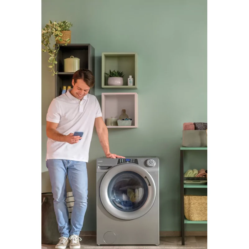 Kontrolsat - Candy Washing Machine - (9Kg - 1600rpm) - RP696WMRR8/1-S