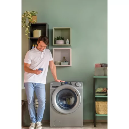 Kontrolsat - Máquina De Lavar Roupa Candy - (9Kg - 1600rpm) - RP696WMRR8/1-S Kontrolsat - Máquina De Lavar Roupa Candy - (9Kg - 1600rpm) - RP696WMRR8/1-S