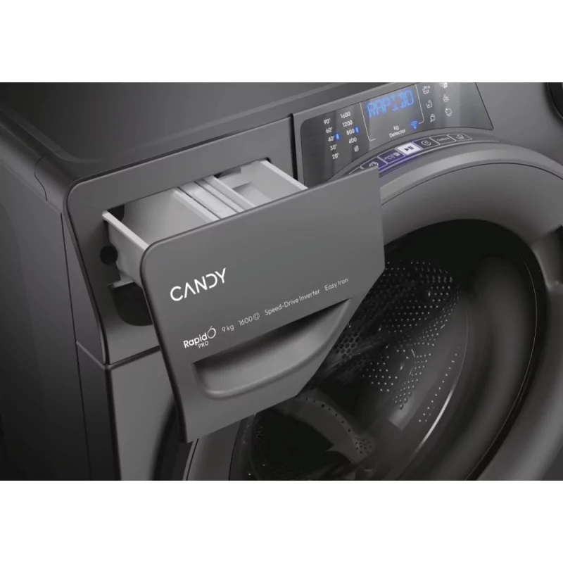 Kontrolsat - Maquina Lavar Roupa Candy (9Kg - 1600rpm) - RP696BWMRR/1