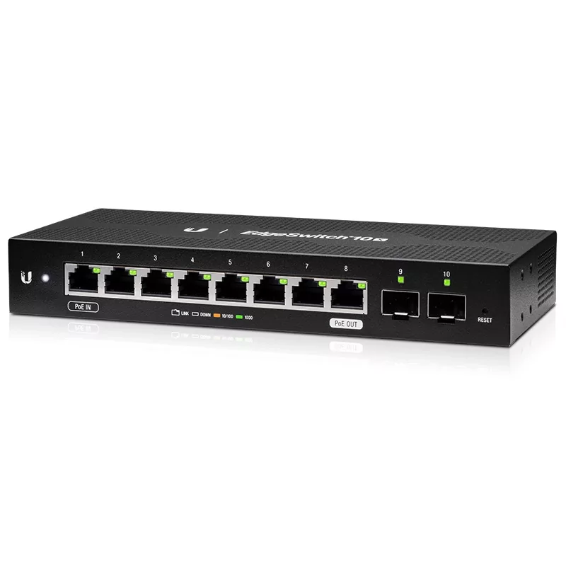 Kontrolsat - Ubiquiti Switch - 10 Ports - ES-10X