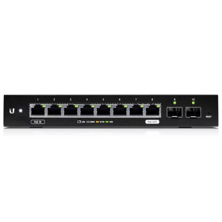 Kontrolsat - Switch Ubiquiti - 10 Portas - ES-10X