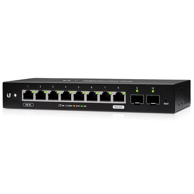 Kontrolsat - Ubiquiti Switch - 10 Ports - ES-10X