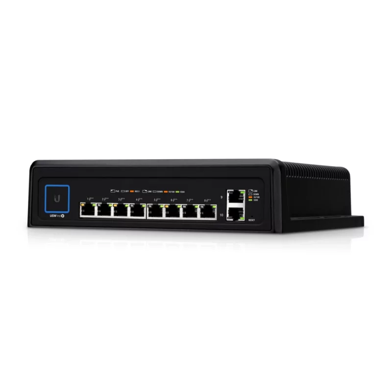 Kontrolsat - Ubiquiti Industrial Switch - 10 Ports - USW-INDUSTRIAL Kontrolsat - Ubiquiti Industrial Switch - 10 Ports - USW-INDUSTRIAL