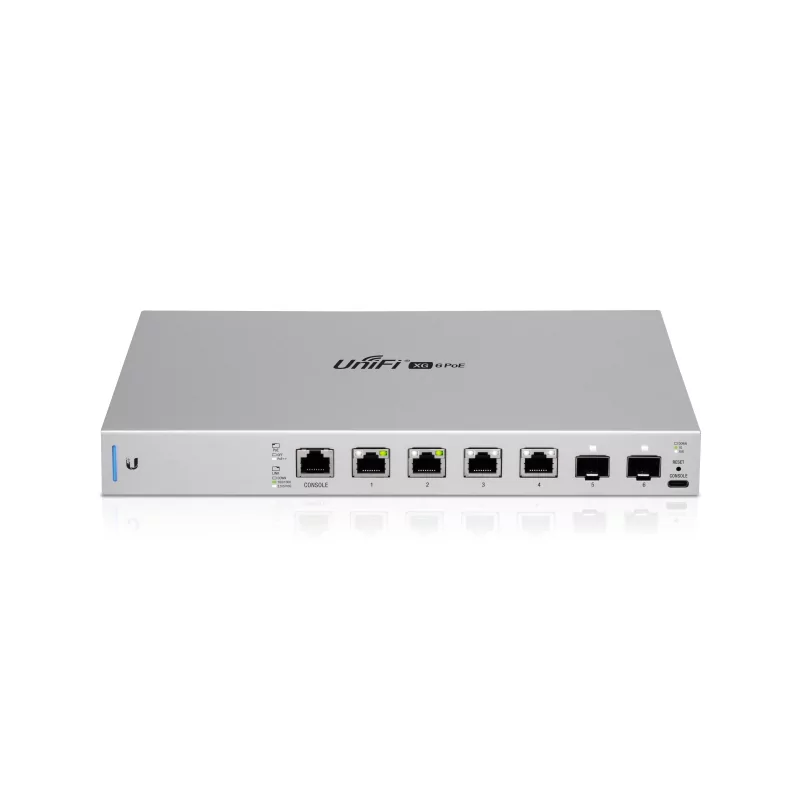 Kontrolsat - Switch Ubiquiti XG 6 PoE - 6 Portas - US-XG-6POE Kontrolsat - Switch Ubiquiti XG 6 PoE - 6 Portas - US-XG-6POE