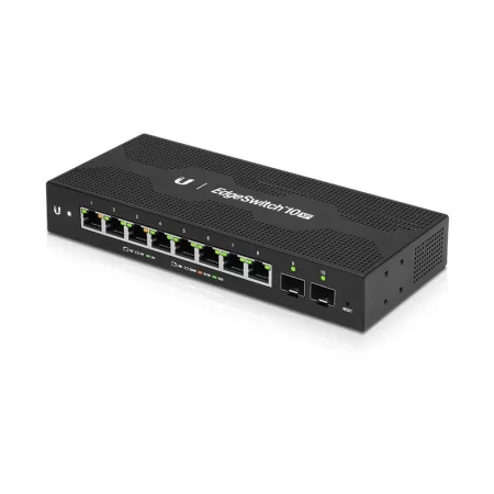 Kontrolsat - Ubiquiti EdgeSwitch Switch - 10 Ports - ES-10XP Kontrolsat - Ubiquiti EdgeSwitch Switch - 10 Ports - ES-10XP