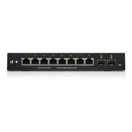Kontrolsat - Ubiquiti EdgeSwitch Switch - 10 Ports - ES-10XP Kontrolsat - Ubiquiti EdgeSwitch Switch - 10 Ports - ES-10XP