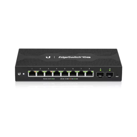 Kontrolsat - Ubiquiti EdgeSwitch Switch - 10 Ports - ES-10XP Kontrolsat - Ubiquiti EdgeSwitch Switch - 10 Ports - ES-10XP
